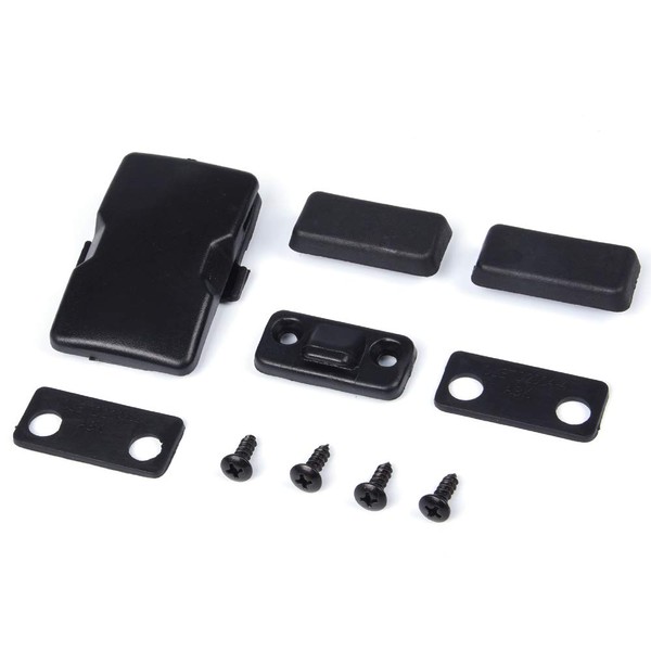 Rear Slider Quarter Window Latch Lock Catch Glass Compatible with Toyota Pickup T100 Tacoma Direct Replacement Black