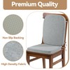 HOMBYS Kitchen Chair Back Cushion & Seat Cushion, Dining Room