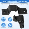 Trailer Cam Lock Assembly - Cargo Trailer Double Door Keeper