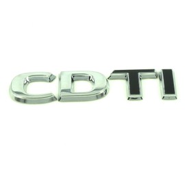 Accessory Original GM OPEL logo/badge CDTI tailgate (Black letter"TI") OPEL ASTRA J, CASCADA, CORSA D, INSIGNIA, MERIVA B, ZAFIRA C models from 2010