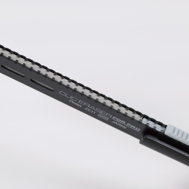 Pentel Eraser, Click Eraser, For Pro Rubber Replacement Set AMZ-ZE31-ASET