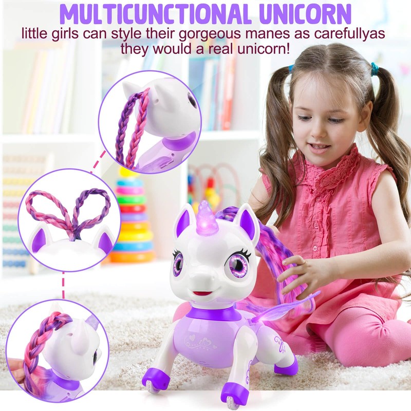 Britik Toys for 3-8 Year Old Kids: Remote Control Unicorn