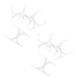 Tofficu 10Pcs Water Filter Fixing Clips Durable High Grade Plastic Clamps for Osmosis Filter Canister Housing Reliable Double Clips for Easy Installation and Secure Attachment