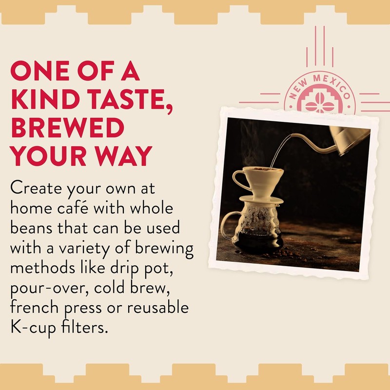 New Mexico Piñon Coffee Naturally Flavored Coffee (Traditional Piñon Whole