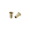 uxcell Hollow Rivet,4mm x 8mm Through Hole Copper Hollow Rivets