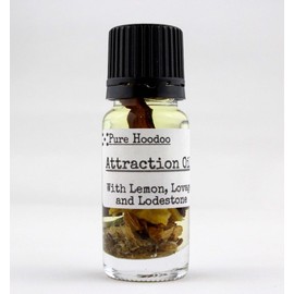 Pure Hoodoo | Attraction Oil 10ml - Used in Spells for Money, Love and Friendship
