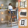 Red de seguridad para torre de aprendizaje para niños pequeños,