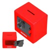 Kids Mini Money Safe Box Coded Lock Coin Cash Saving