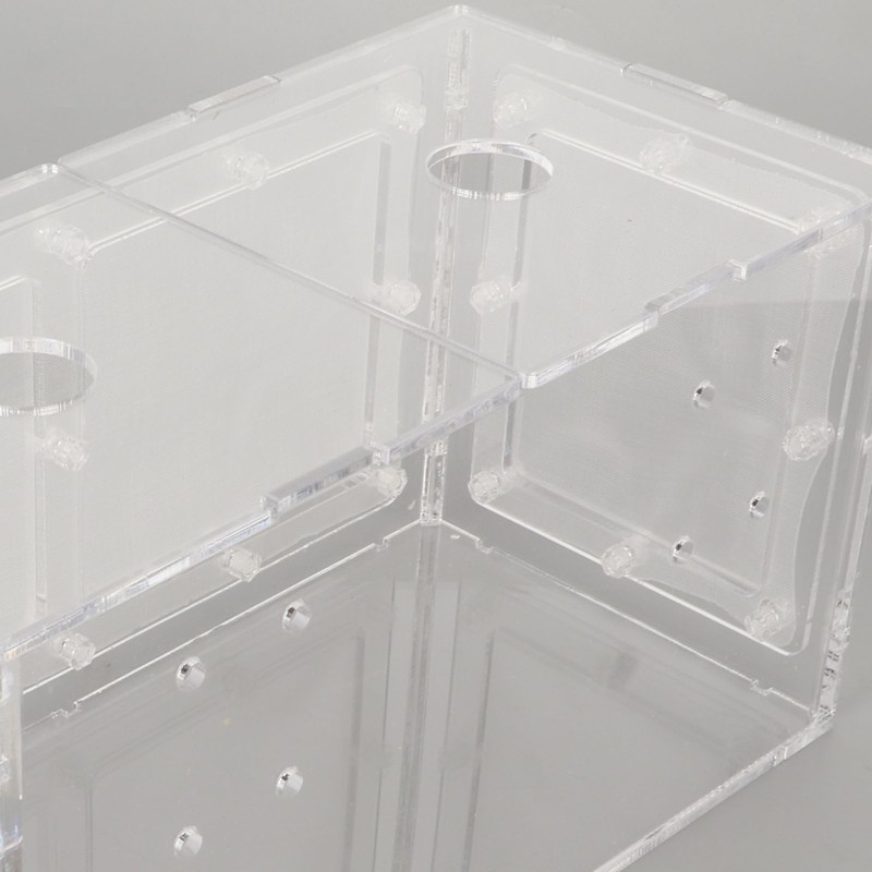 Fish Breeding Isolation Box Transparent Mesh Side Fish Tank Incubator