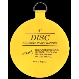 The Original Disc Adhesive Plate Hangers Set of 4x4"