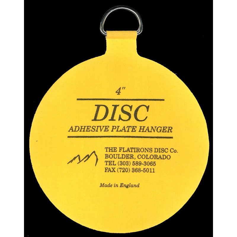 The Original Disc Adhesive Plate Hangers Set of 4x4"