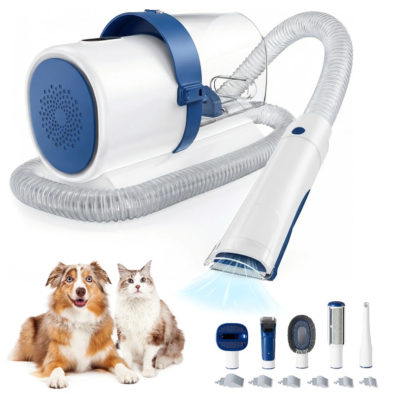 2.5L Pet Grooming Vacuum Kit – 3 Suction Modes with