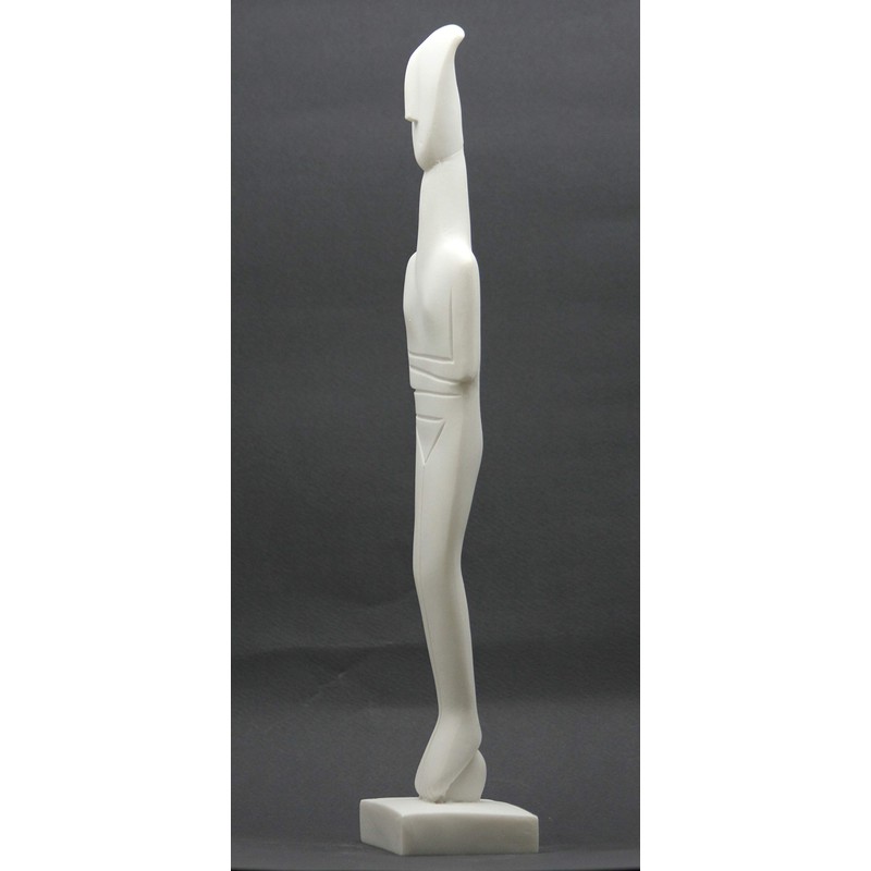 Cycladic Figurine Idol Greek Art Statue Sculpture Museum Copy Cast