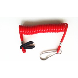 Boat Engine 682-82556-00 Safety Kill Stop Switch Lanyard for Yamaha for Tohatsu Outboard Motors, fits Sierra MP28860