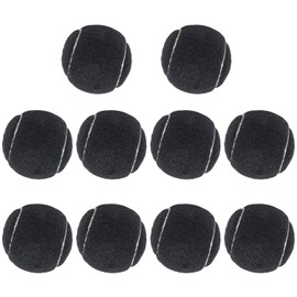 URBEST 10 Packs Advanced Training Tennis Balls Practice Balls for Novice, Pet Dog Playing Balls (Black)