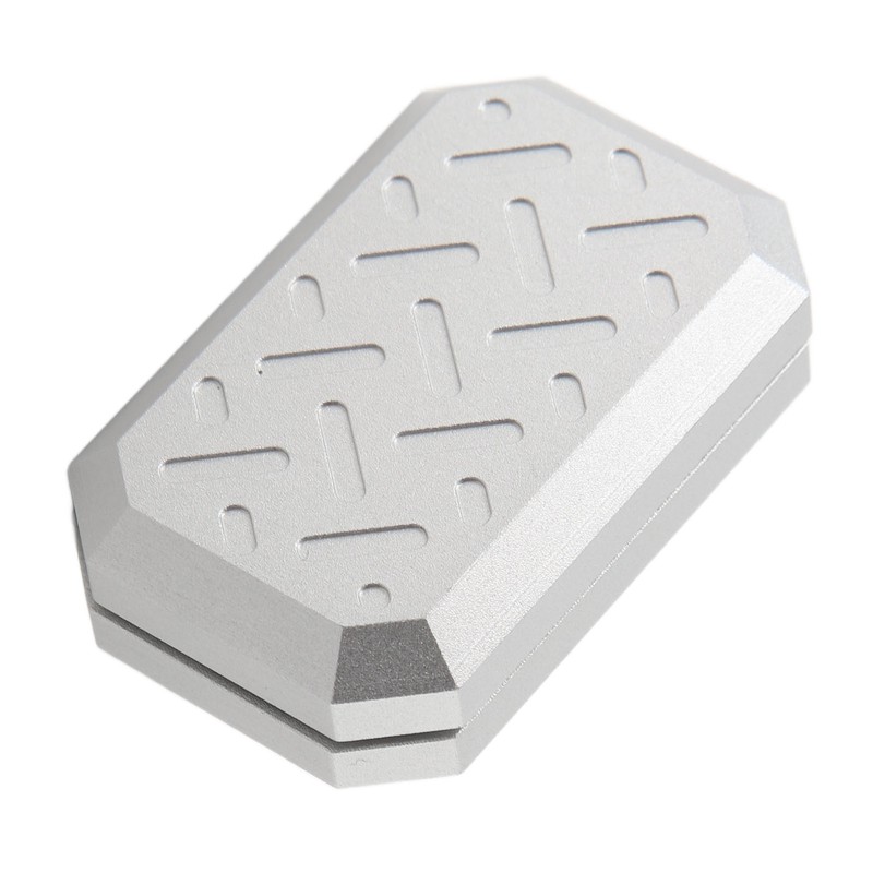 Push Slider Card Toy Textured Pattern Anxiety Relief Aluminum Alloy