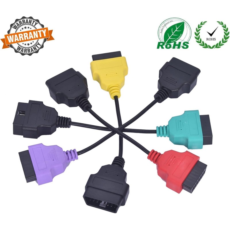 Alchiauto Fi-at ECUScan Multi Adapter Cable for Set for Diagnostic
