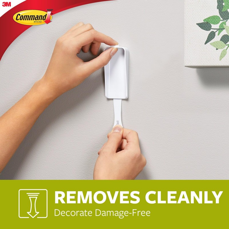 Command Large Canvas Hangers for Walls, Holds up to 3