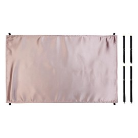 rainbowstar Satin Recliner Headrest Cover with Non-Slip Elastic Straps Silky Protector for Hair Protection