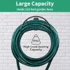 Tomcare Garden Hose Holder Wall Mount Metal 125Ft Heavy Duty