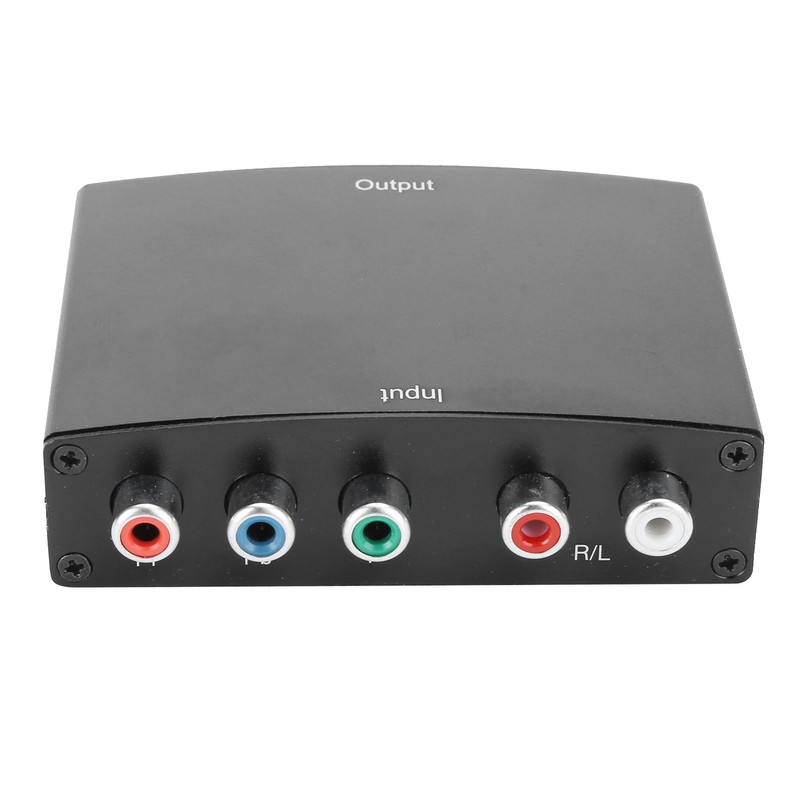 YPbPr to HDMI Converter Portable L/R Audio RGB Adapter Cable