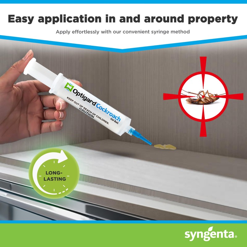 Syngenta 61597 Optigard Cockroach Gel