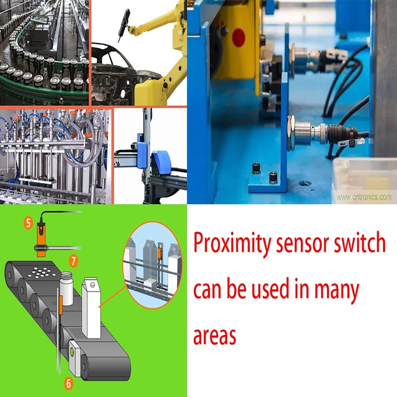 5 Pcs PS-05N INDUCTIVE Fotek Proximity Sensor Switch 5mm NPN