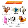 6 Pcs Walking Animal Balloons, Cute Walking Panda Polar Bear