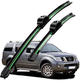 Compatible With Nissan Pathfinder 2005-2024 Front Windshield Wipers Water Repellent Available in All-Seasons OEM Quality Set of 2 (Driver & Passenger Side)