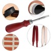 2Pcs Leather Edge Skiving Beveler Craft Keen Edge Cutting Leather