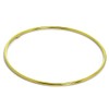 Easy 18 K Gold Getauchtes 2 mm Stackable Bangle 925