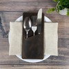 Cast Leather Co., Set of 2 Rectangular Cutlery Sleeves, Utensils