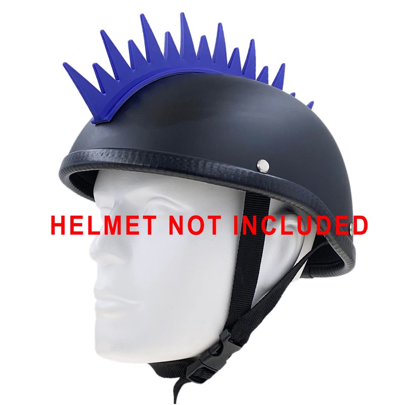 Hot Rides Rubber Mohawk Warhawk for Helmets - Cool and