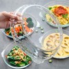 FEOOWV 1 Pack Round Glass Pie Pans for Baking Round