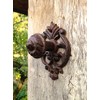 Antikas Cast Iron Door Knob, Suitable for Garden Gates and