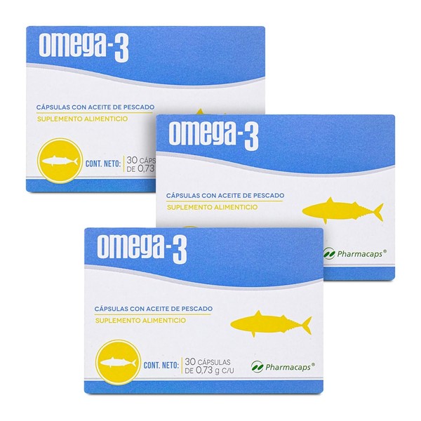 GELCAPS Omega 3 Con 90 Cpsulas - Producto Original de