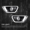 Fog Lights Assembly for 2015-2020 Chevy Colorado Front Bumper Driving