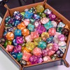 Cusdie 175-Piece Acrylic Dice Set - 25 Colorful Sets with