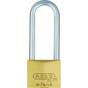 ABUS 26846 63mm Long Shackle Brass Padlock with Reversible Key