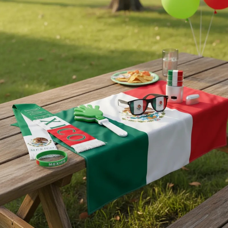Conjunto Para Aficionados Del Mundial De México 2026