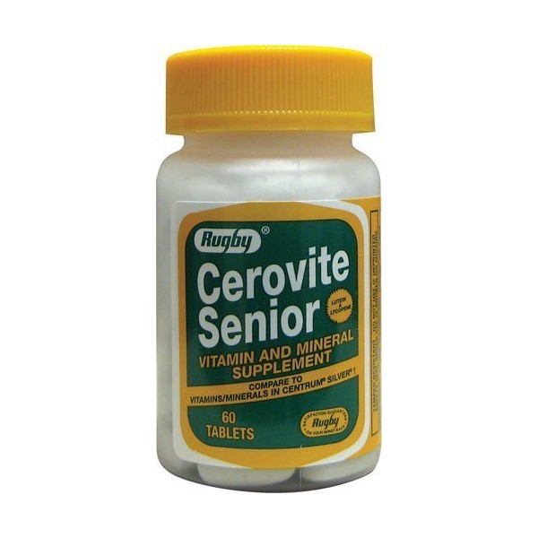 Rugby Cerovite Senior 60 CT (Pack of 4)