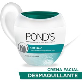 Crema facial desmaquillante Pond's C 365 g Humectante, remueve maquillaje, no tapa poros, dermatológica y oftalmológicamente probada