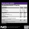 MRI NO2 Black Nitric Oxide Supplement for Pump, Muscle Growth,
