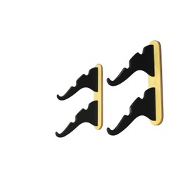 Surf Trunks Double Offshore Fishing Pole Rack, Black