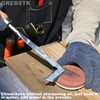 GREBSTK Dual Axe Sharpener Stone for Sharpening Hatchet Tool Knives