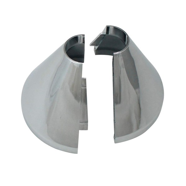 Plumb Pak K857-20 Clip on Deep Flange Cover for 1/2 in. Pipe, Chrome