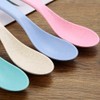 HugeDE 12 Pcs Reusable Dinner Spoons Portable Travel Spoons Plastic