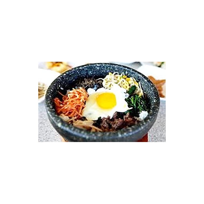 SUNRISE Natural Stone Bowl For Bibimbap and Soup (32 OZ)