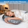 Pillowcase Cover Compatible with L-Shaped Contour Body Pillow, Comfortable and