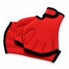 Webbed Swim Gloves with Adjustable Wrist Strap for Swimming, Diving
